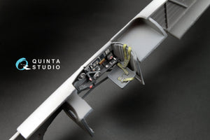 Quinta Studio QD48004 Yak-1B (late production) 3D-Printed &amp;amp; coloured Interior on decal pape (for all kits) 1/48 – imagen 14