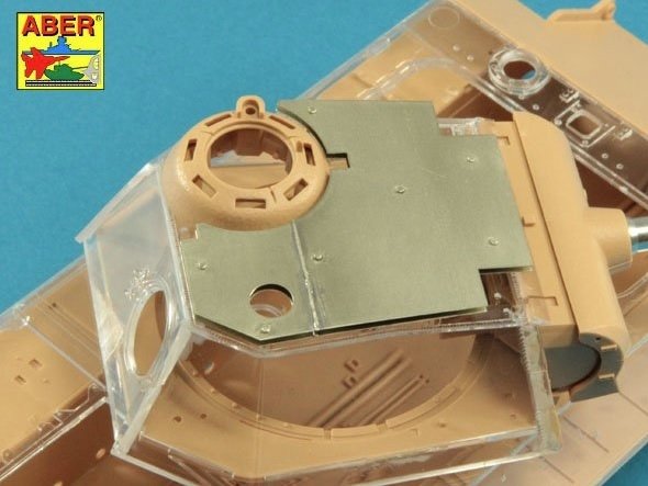 Aber 35A131 Dodatkowe przeciw lotnicze opancerzenie wieży Panter G 1/35 – imagen 6