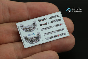 Quinta Studio QDS-48019 Yak-52 3D-Printed &amp;amp; coloured Interior on decal paper ( ARK ) (Small version) 1/48 – imagen 5