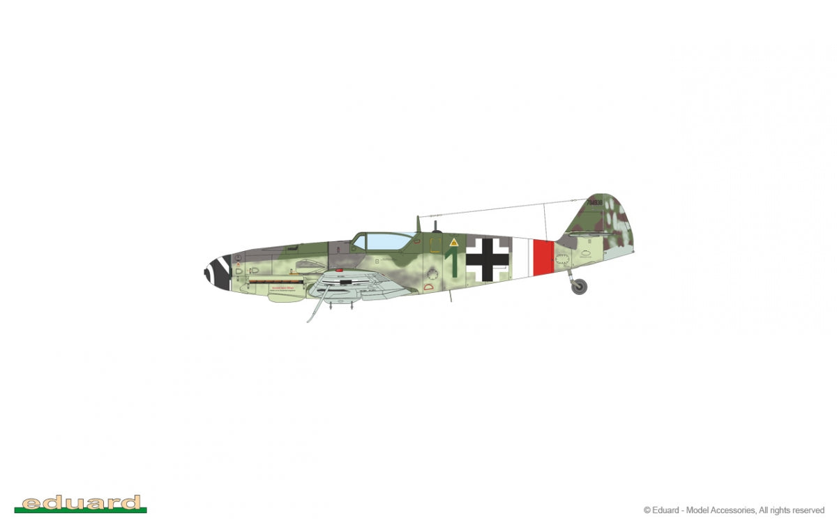 Eduard R0022 Bf 109G-10 and G-14/ AS DUAL COMBO 1/72 – imagen 31