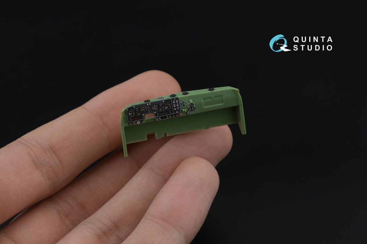 Quinta Studio QD+48568 URAL 4320 3D-Printed &amp;amp; colored Interior on decal paper (KittyHawk/Zimi model) (with 3D-printed resin parts) 1/48 – image 7