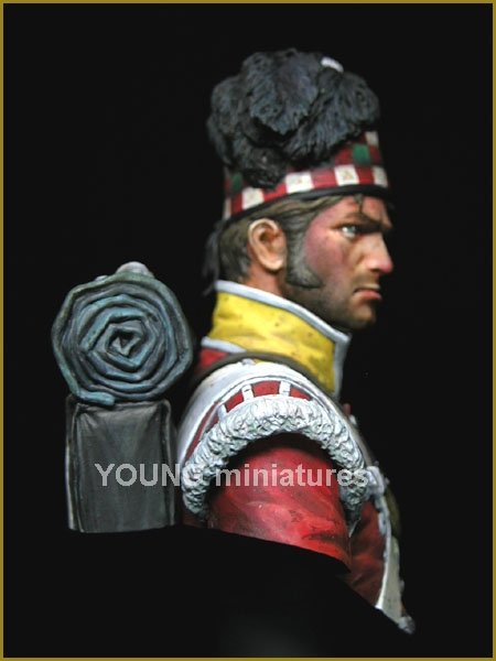 Young Miniatures YH1826 The 92nd Gordon Highlanders Waterloo 1815 1/10 – imagen 4