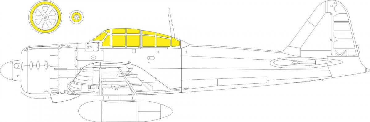 Eduard EX934 A6M2-N Rufe TFace EDUARD 1/48 