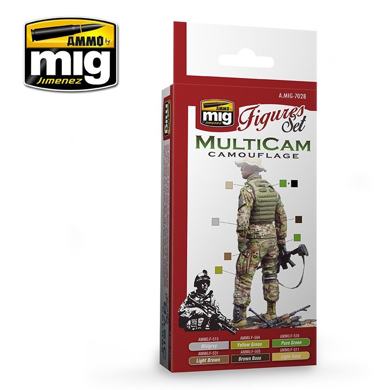 Ammo of Mig 7028 MULTICAM CAMOUFLAGE SET – Bild 2