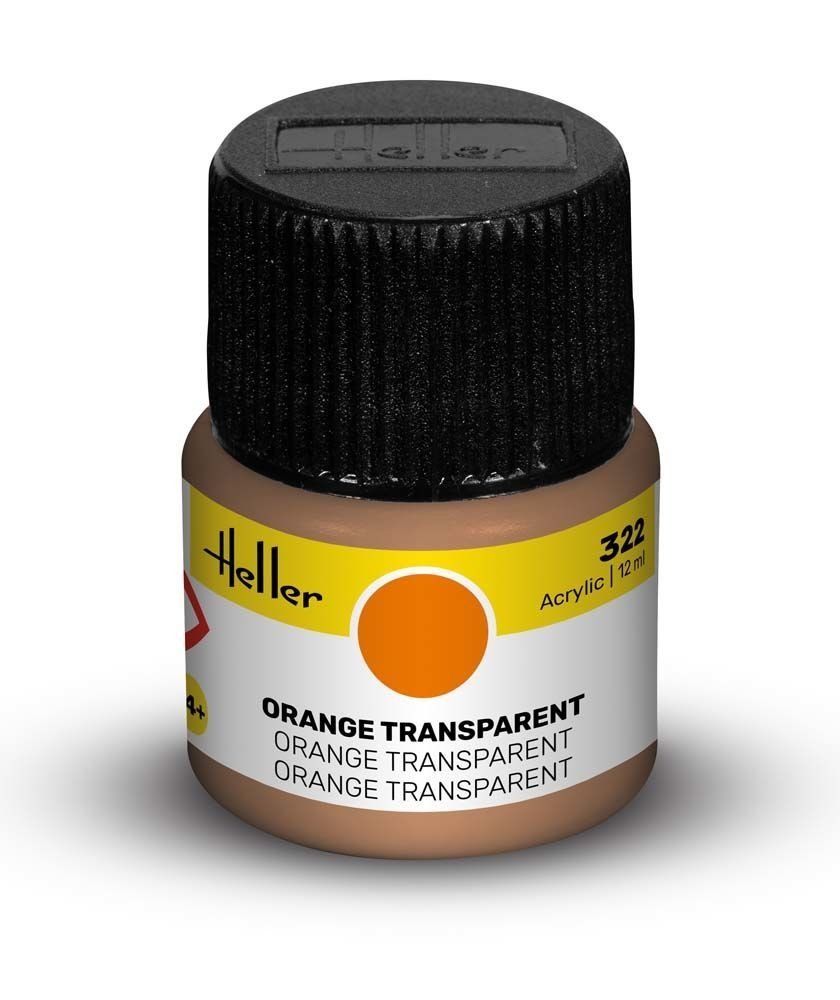 Heller 9322 322 Orange Transparent 12 ml