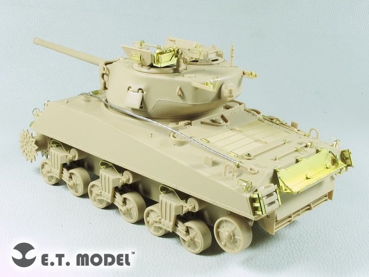 E.T. Model E35-293 U.S. M4A3（76）W Sherman Medium For Meng TS-043 Tank – zdjęcie 3