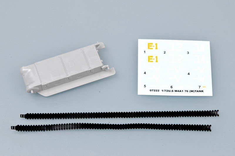 Trumpeter 07222 M4A1(76)W TANK 1/72 – imagen 10
