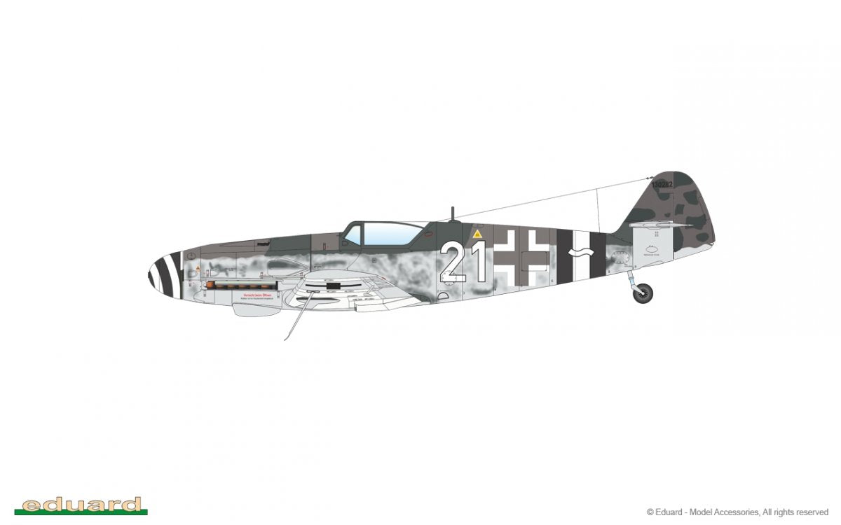 Eduard 82119 Bf 109G-10 Mtt Regensburg 1/48 – zdjęcie 5