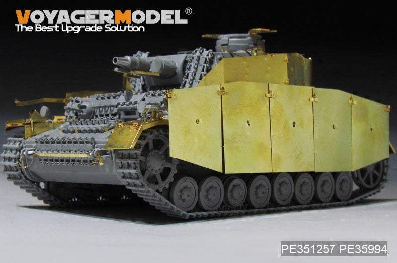 Voyager Model PE351257 WWII German Pz.Kpfw.IV Ausf.F1 LateProduction Basic For DRAGON 6957 1/35 – imagen 12