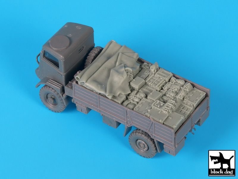 Black Dog T72096 Bedford QL accessories set for IBG Models 1/72 – imagen 6