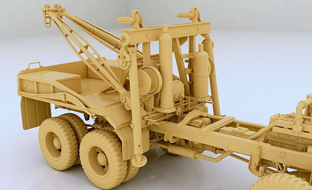 Mirror Models 35801 US DIAMOND T969 WRECKER 1/35 – imagen 7