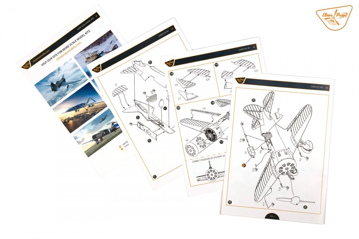 Clear Prop! CP4813 Polikarpov I-16 type 5 - dans le ciel de la Chine KIT DE DÉMARRAGE 1/48  – image 19