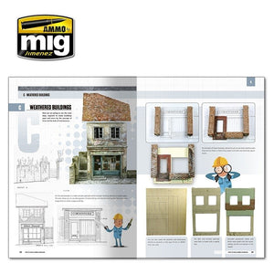 AMMO of Mig Jimenez 6215 MODELLING SCHOOL: URBAN DIORAMAS (English) – Bild 3