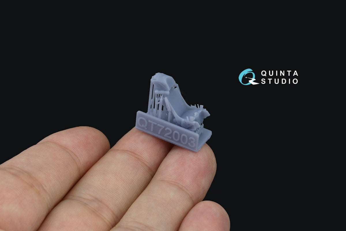 Quinta Studio QR+72033 K-36DM Series2 (early) ejection seat (for MiG-29, MiG-31, Su-27, Su-33 aircraft until 2007) (All kits) 1/72 – Bild 5