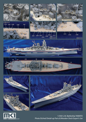 MK1 Design MD-35024 New Yamato Super Detail 1/350 – imagen 12