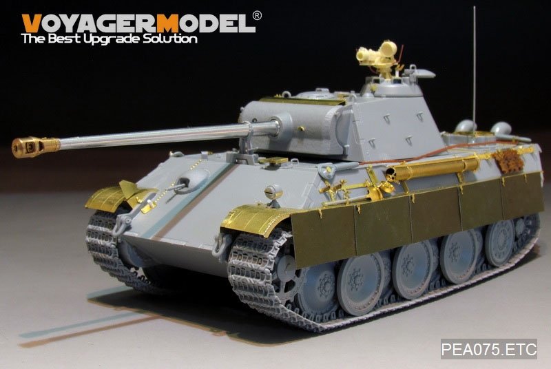 Voyager Model PEA075 Side Skirts for Panther G/F Jagdpanzer Smart Kit (For ALL) 1/35 – immagine 4