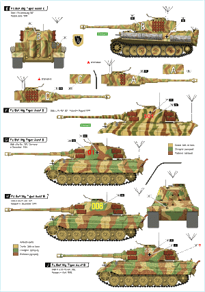 Star Decals 72-A1014 Befehlspanzer # 5. German Command 1/72 – imagen 2