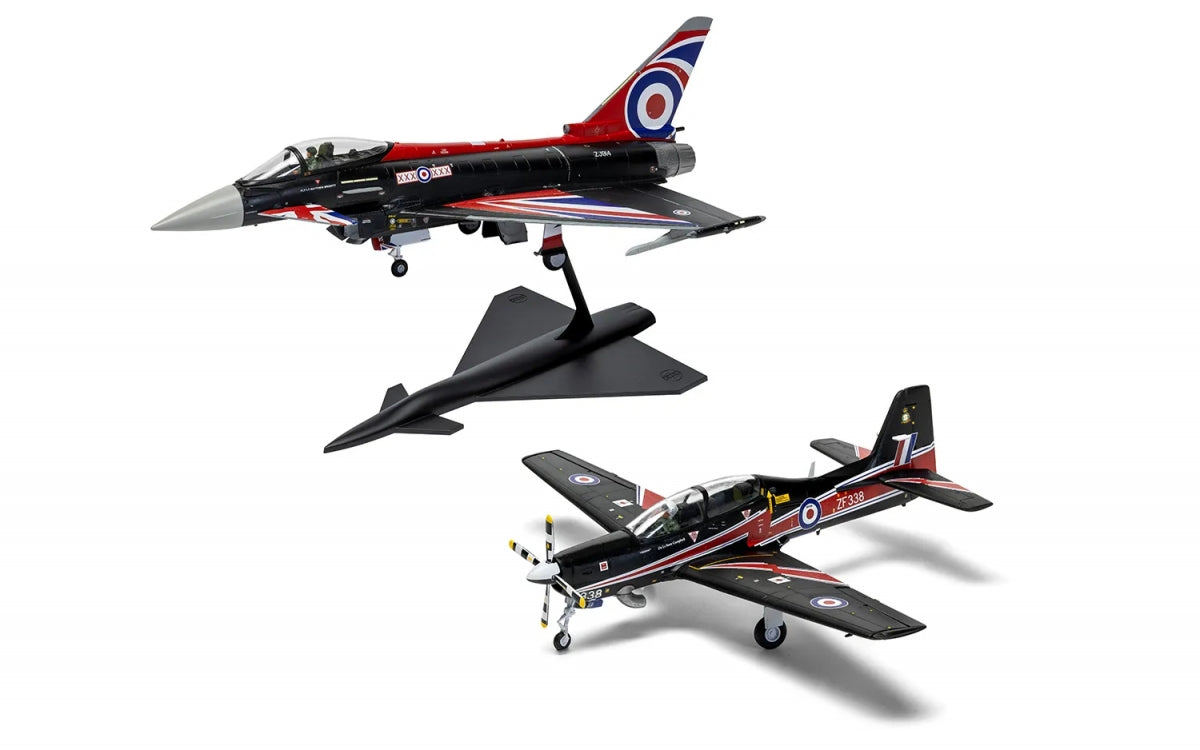 Airfix 40003 Eurofighter Typhoon FGR.4 "Blackjack" &amp; Shorts Tucano T.1 - Twin Pack - 1/72