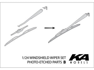 KA Models KA-24011 Windshield Wiper Type B Black Coated ( wycieraczki )1/24 – imagen 3