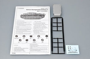 Trumpeter 07256 German Sturmgeschutz III Ausf. B 1/72 – imagen 3