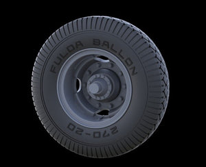 Panzer Art RE35-246 Road wheels for Bussing-Nag 4500 (early pattern) 1/35 – imagen 2