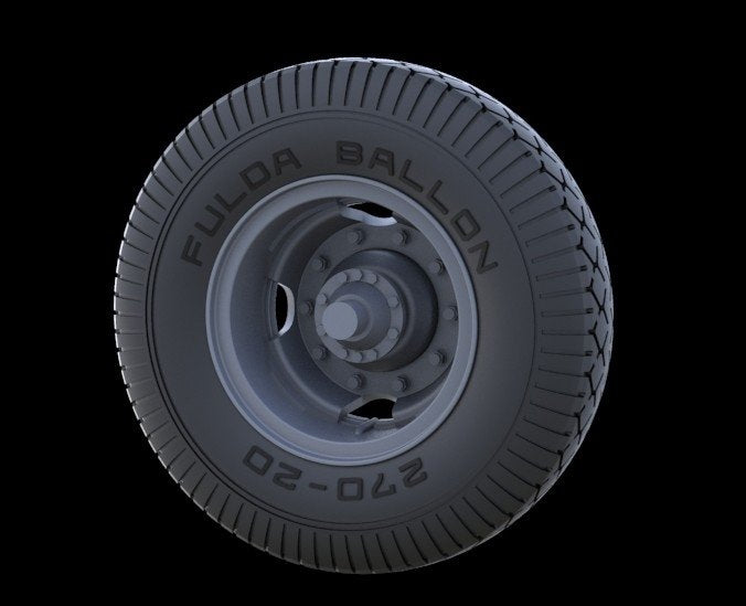 Panzer Art RE35-246 Road wheels for Bussing-Nag 4500 (early pattern) 1/35 – imagen 2