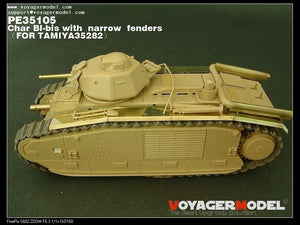 Voyager Model PE35105 WWII French Char BI-bis with narrow fenders (B ver include Gun barrel) for TAMIYA 35282 1/35 – imagen 2