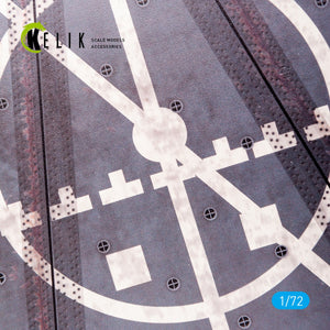 KELIK KS72022 ARLEYGH BURKE-CLASS BASE - ACRYLIC 3 MM (180 X 214 MM) 1/72 – imagen 4