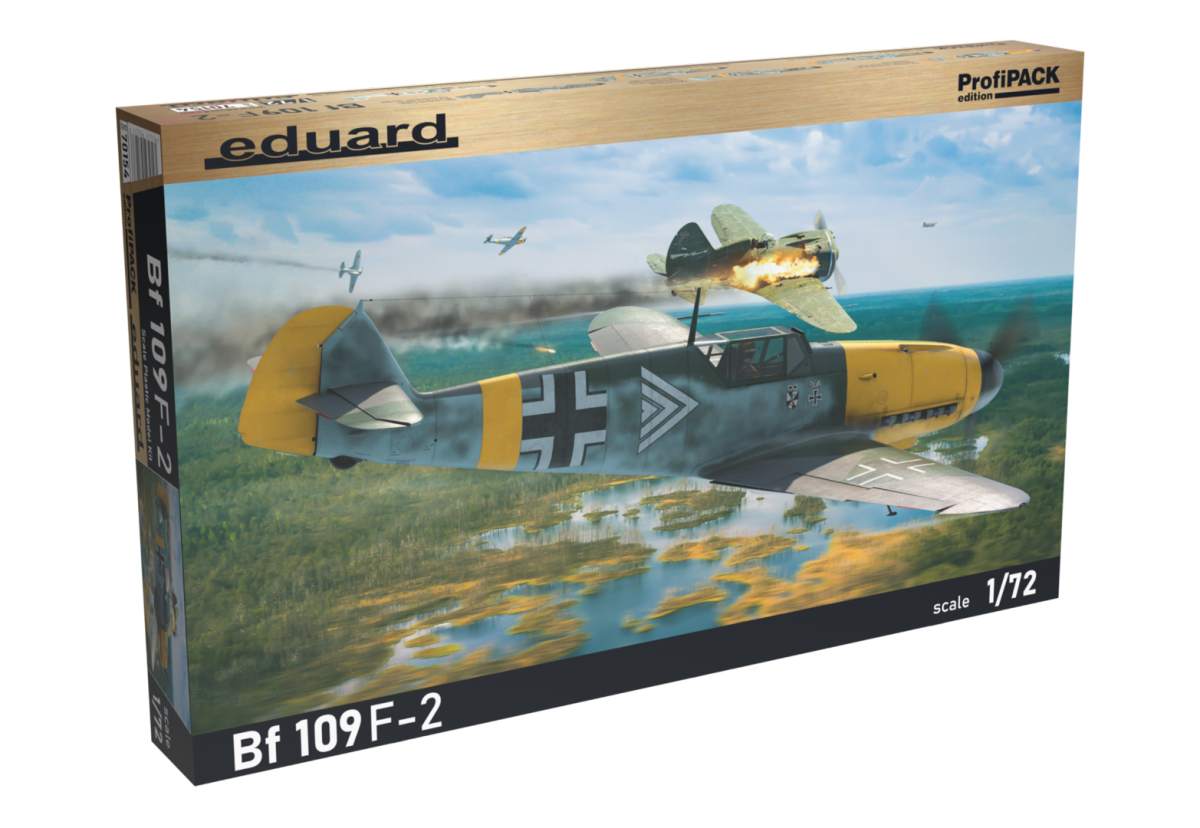 Eduard 70154 Bf 109F-2 ProfiPACK 1/72 – zdjęcie 2