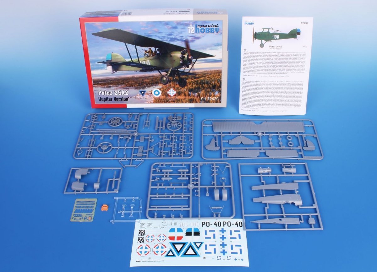 Special Hobby 72420 Potez 25A2 &amp;quot;Jupiter Version&amp;quot; 1/72 – imagen 3