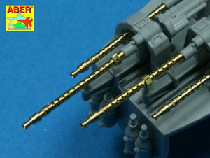 Aber A32002 Ensemble de 2 canons pour mitrailleuses d&amp;#39;avion allemandes MG 17 de 7,92 mm (1/32)  – image 4