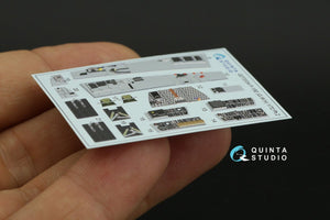 Quinta Studio QD72034 F-15E 3D-Printed &amp;amp; coloured Interior on decal paper (GWH) 1/72 – imagen 12