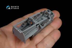 Quinta Studio QD48132 F-4S 3D-Printed &amp;amp; coloured Interior on decal paper (for ZM SWS kit) 1/48 – immagine 5