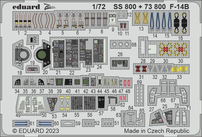 Eduard BIG72175 F-14B ACADEMY 1/72 – Bild 6