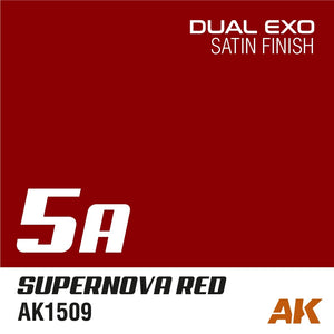 AK Interactive AK1547 DUAL EXO SET 5 – 5A SUPERNOVA RED &amp;amp; 5B DIRTY RED – imagen 3