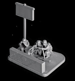 Zvezda 6210 German MG-34 machine-gun with crew 1941-1945 (winter) 1/72 – zdjęcie 5