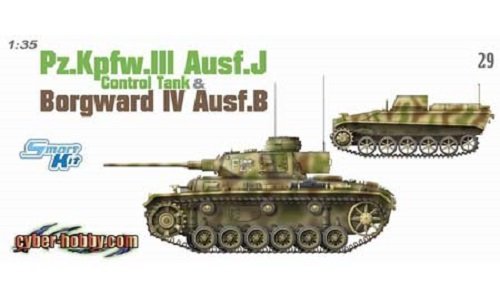 Cyber Hobby 6510 Pz. Kpfw.III Ausf.J & Borgward IV Ausf.B 1/35