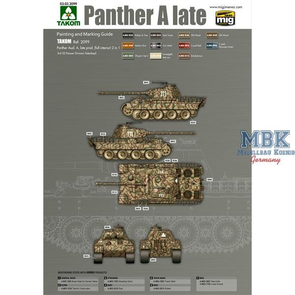 Das Werk DW35011 Panther Ausf.A Early / Mid 1/35 – Bild 2