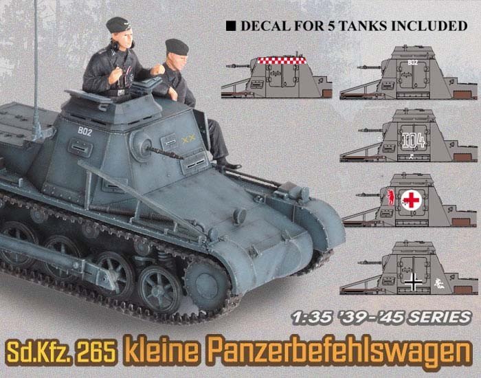 Dragon 6218 Sd.Kfz.265 kleiner Panzerbefehlswagen 1/35 – Bild 2