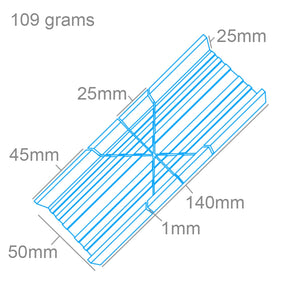 Modelcraft PSA35-260 Mitre Box (Aluminium) For use with Razor Saws (140mm) – Bild 2
