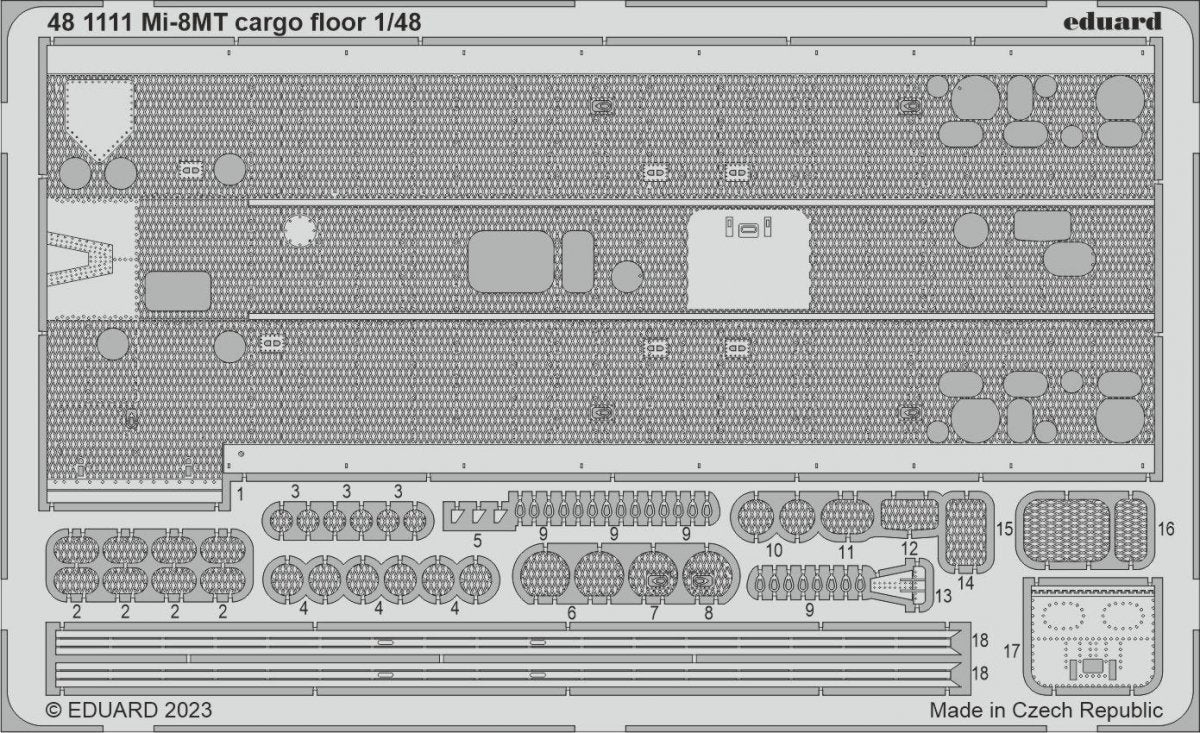 Eduard BIG49379 Mi-8MT CARGO INTERIOR TRUMPETER 1/48 – immagine 3