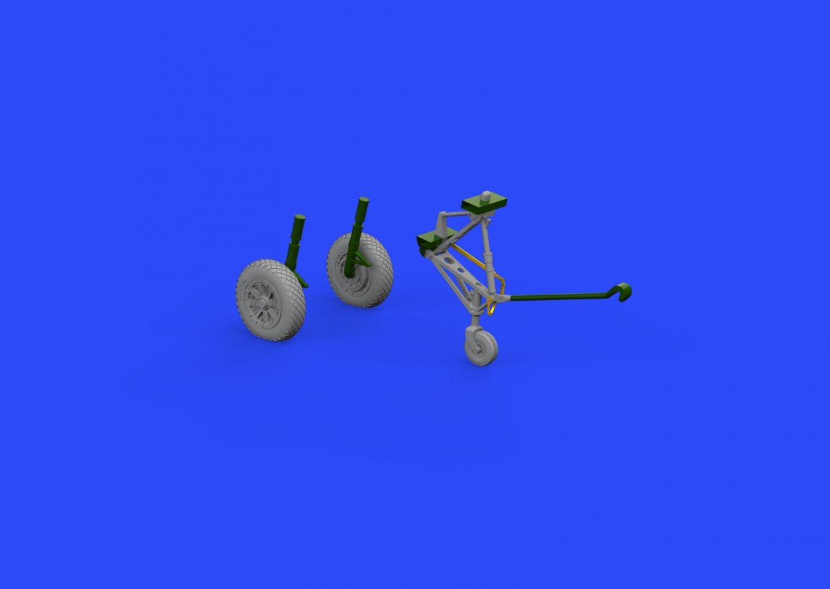 Eduard 672204 F4U wheels TAMIYA 1/72 – immagine 2