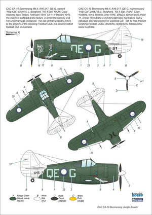 Special Hobby 72426 CAC CA-19 Boomerang ‘Jungle Scouts’ 1/72 – immagine 6