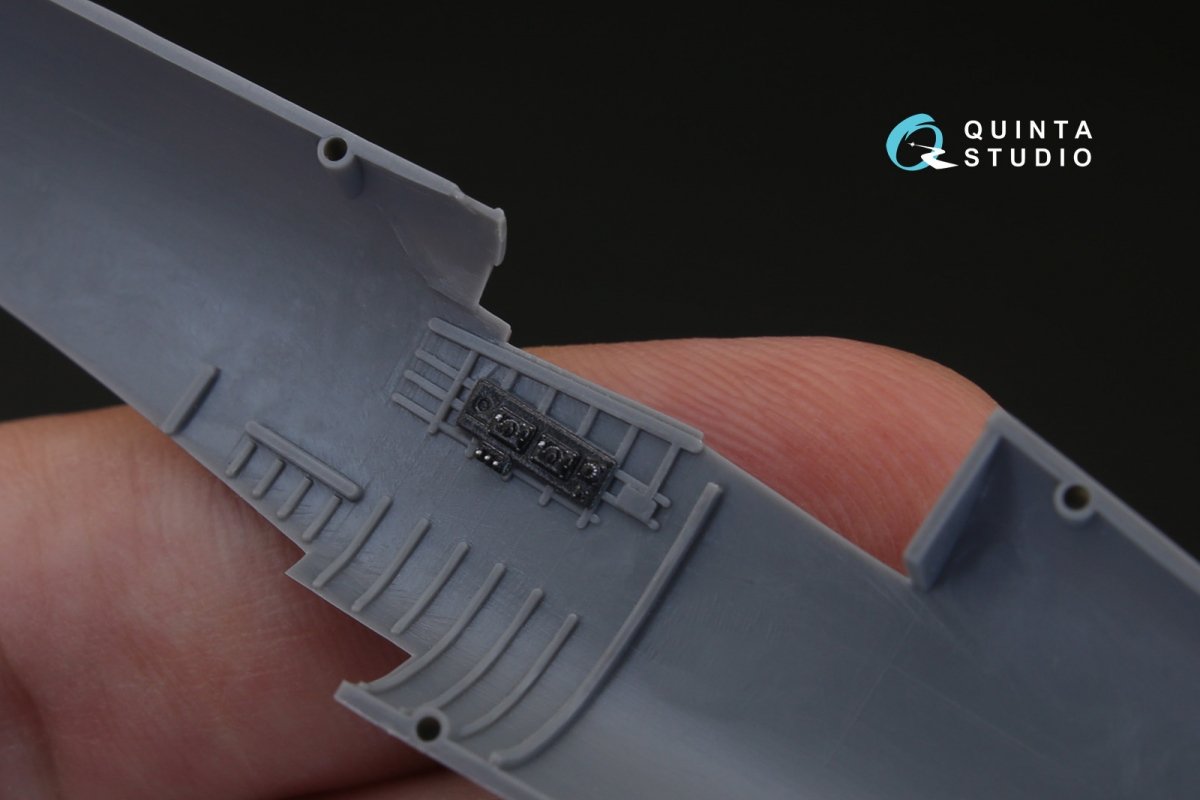 Quinta Studio QD72023 F4U-1 Corsair (Bird cage) 3D-Printed &amp;amp; coloured Interior on decal paper (for Tamiya kit) 1/72 – imagen 7