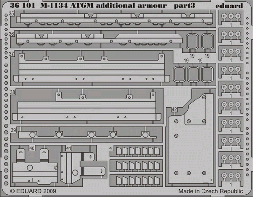 Eduard 36107 M-1130 CV 1/35 Trumpeter – image 3