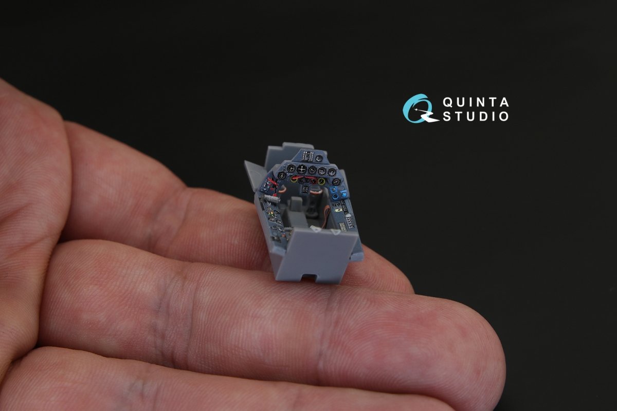 Quinta Studio QD48142 FW 190D-9 3D-Printed &amp;amp; coloured Interior on decal paper (for Tamiya kit) 1/48 – immagine 6