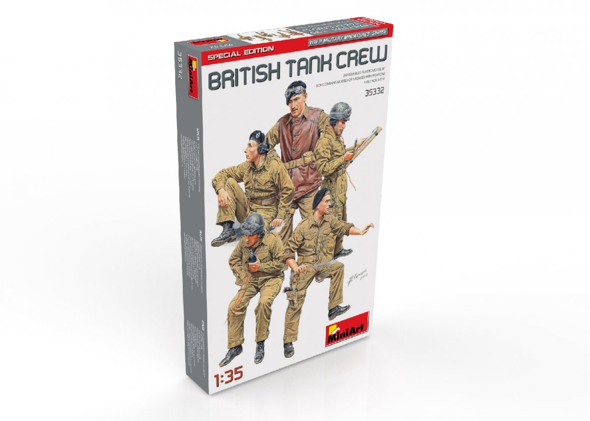 Miniart 35332 BRITISH TANK CREW. SPECIAL EDITION 1/35 – imagen 2