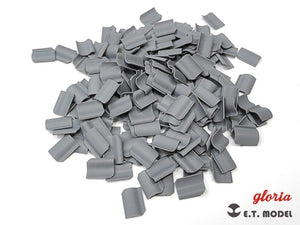 E.T. Model P35-205 WWII Roof Tiles Pantile Type 1/35 ( dachówki ) – imagen 3
