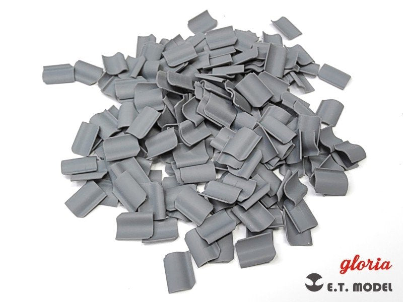 E.T. Model P35-205 WWII Roof Tiles Pantile Type 1/35 ( dachówki ) – imagen 3