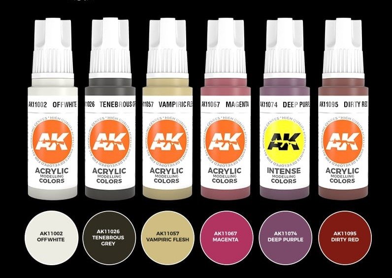 AK Interactive AK11602 3G NIGHT CREATURES CLESH TONE – image 2